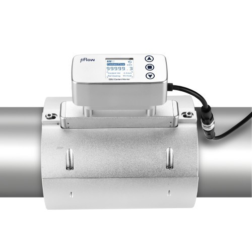 RS485 Clamp-on Compact Ultrasonic Flow Meters For HVAC Building factory